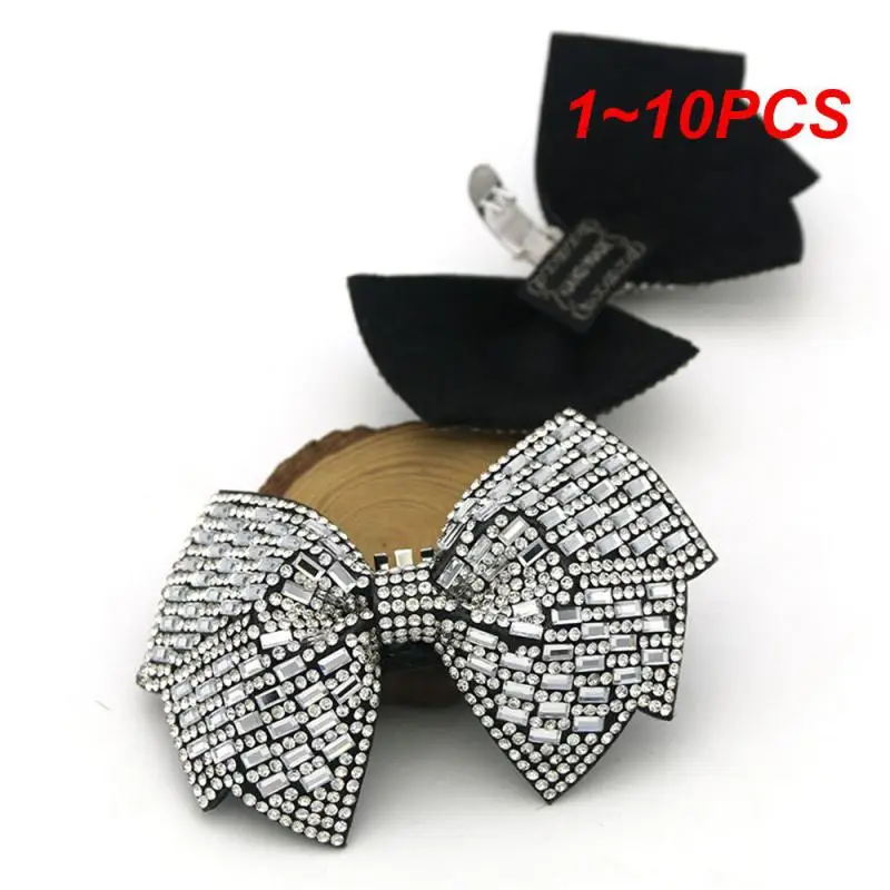 1~10PCS Fahion Exquisite Decoration Pet Dog Bowtie Dog Bowknot Shining Slidable Collar for Dogs Cat Pet Supplies Dog