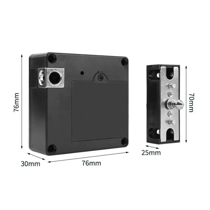 스마트 서랍 전자 RFID 도어락 숨김 DIY 나무 캐비닛 도어락 13.56MHz RFID 태그 IC 카드 신규 설치 간편