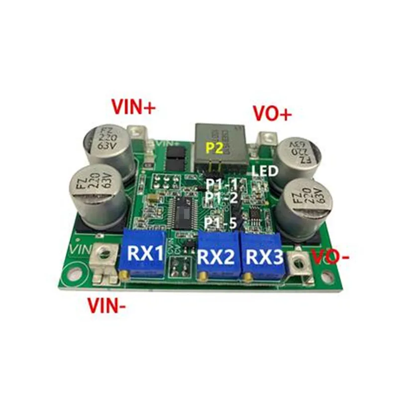 1000WHigh Power Step-down Module Adjustable Constant Current Constant Voltage Power Supply Board Input5-58VOutput1.5-56V