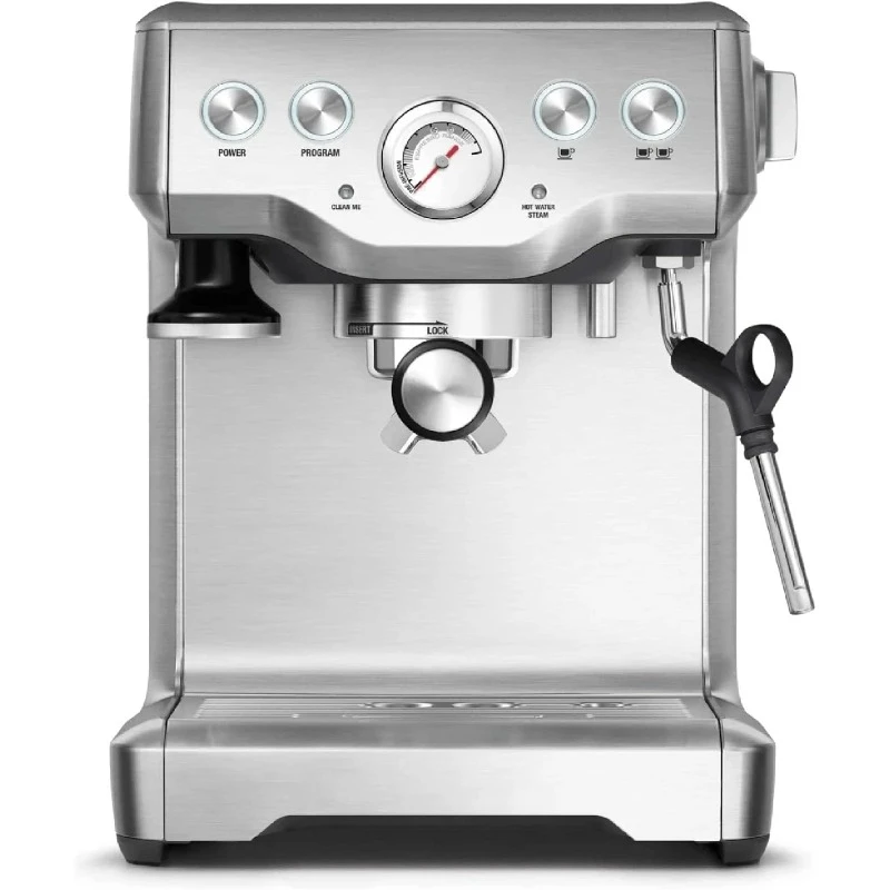 Infuser Espresso Machine BES840XL, Brushed Stainless Steel