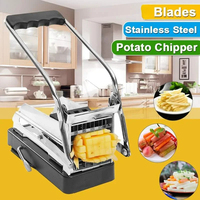 Non-slip Potato Cutting Machine Cutting French Fries Best Value Stainless Steel Home Use Potato Slicer Cucumber Kitchen Gadgets