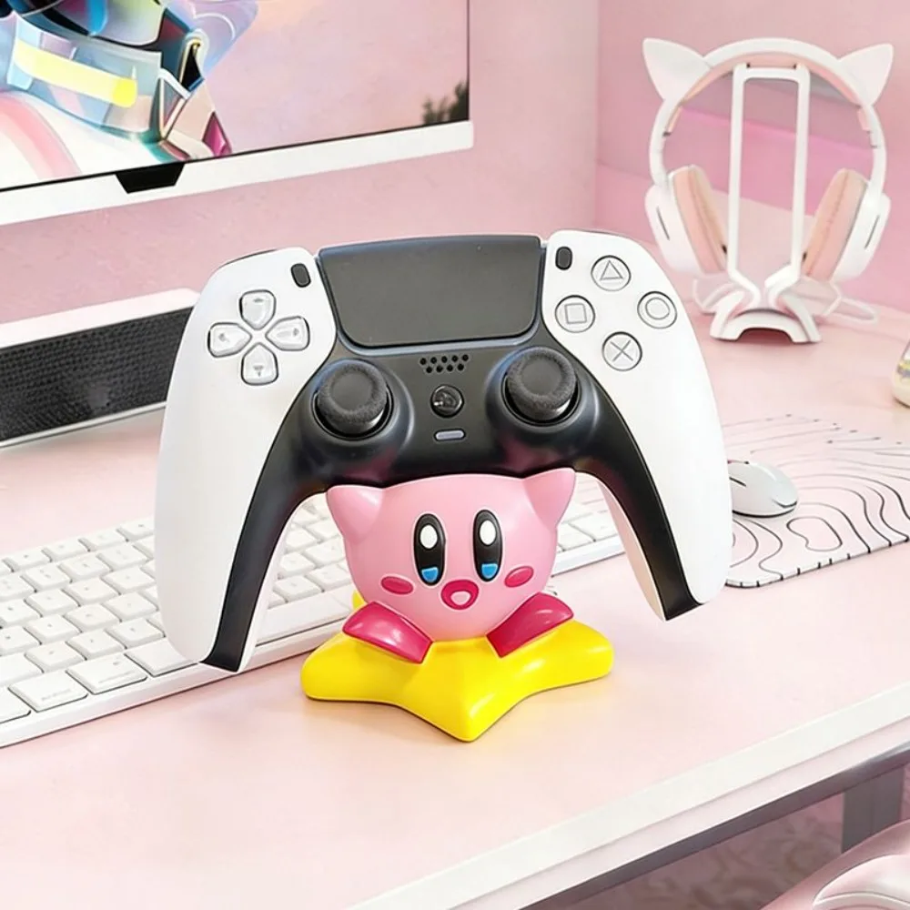 Cute Kirby Game Controller Stand, Desktop Gamepad Holder, Console Storage Rack, Room Decor, Boys Girls Gift view 4