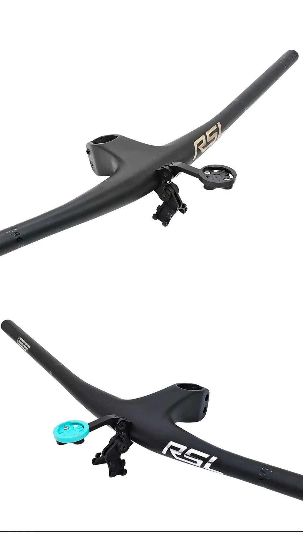 MTB-Fahrrad RSL Integrierter Lenker Carbon MTB-Lenker Carbonlenker, 28,6 mm, Vorbau 70 80 90 mm, 700-800 mm XC Trail, -13 ° Stiel – Detail 13
