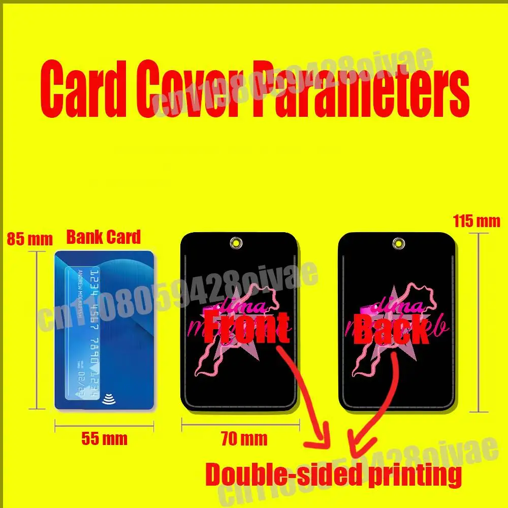 Moroccan Morocco Map Passport Card Holder Case For ID Clips Credit Bank Subway  Sleeves Storage Bag PU Leather Keychain