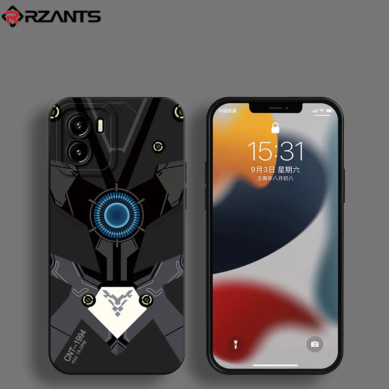 Case For VIVO Y51 Y31 Y51A Y53S Y33 Y67 V5 V5S V5 Lite Y72 5G IQ00 Z3 Y52 Y75 Y55 5GT1 5G Cute Armor Couple Cover Boys Girls