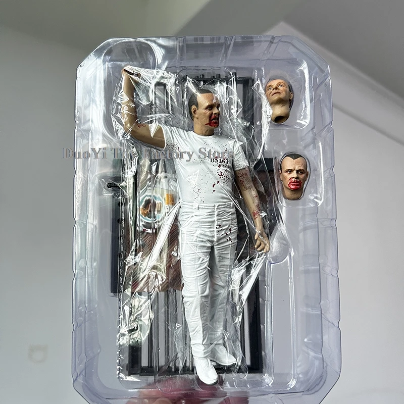 네카 피규어 램스의 침묵 한니발 렉터 탈옥 액션 피규어 모델 장난감 귀여운 인형 관절 가동 크리스마스 선물