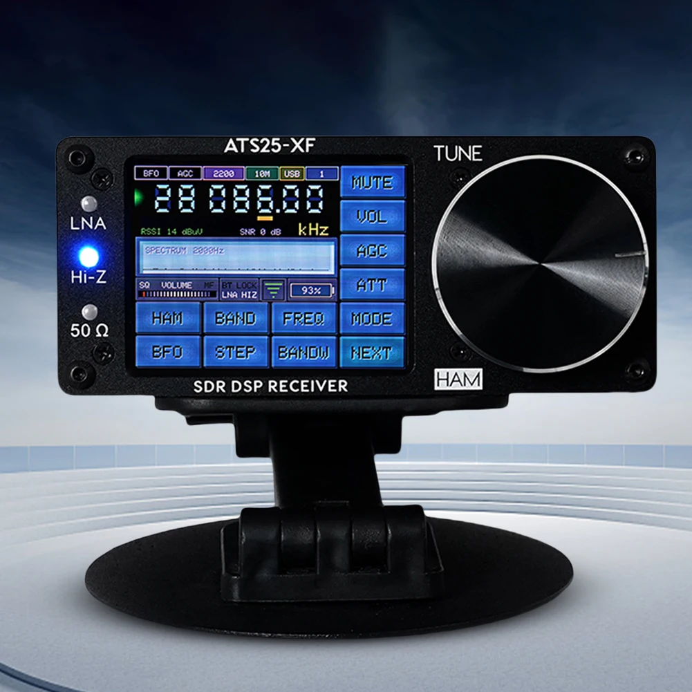 ATS25-XF DSP Ricevitore radio completo Decoder WIFI Touch screen LCD TFT da 2,8 pollici ATS25 X2 FM AM LSB USB Radio portatile full-band