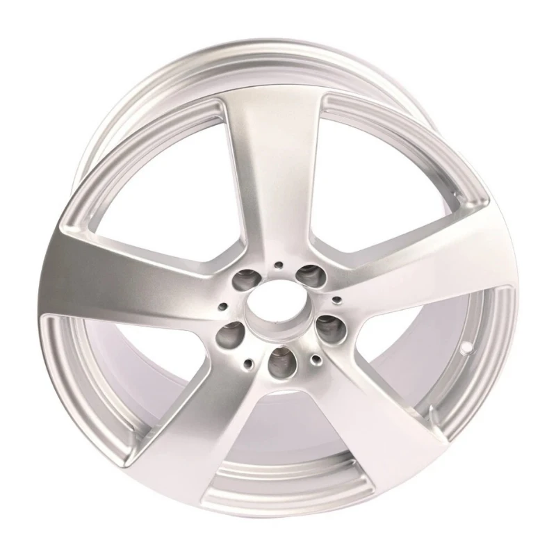 Wheel Hub Set, Alloy Modification Body Kit Fit E300 2010‑2013, 18*8.5 Inch, PCD 112mm, ET 10mm, Silver