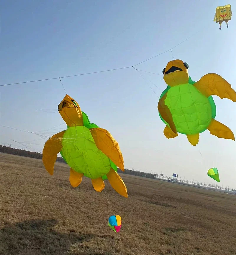 طائرة ورقية كبيرة قابلة للنفخ قلادة طائرة ورقية ناعمة من النايلون للبالغين طائرة ورقية احترافية للأطفال ألعاب خارجية لمتعة حمام السباحة