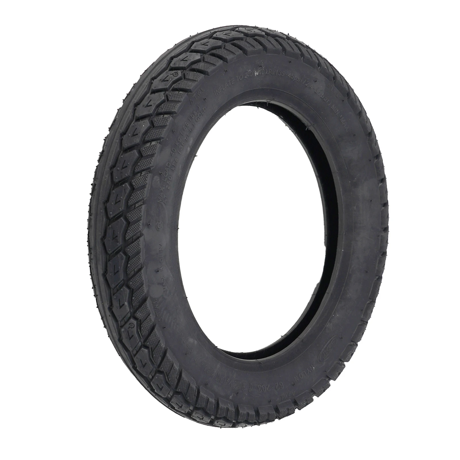 Experience Better Traction and Stability with This 125 x 225 Tire Set for E Bikes/Scooters Includes Inner Tube