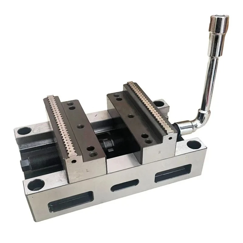 Rotary table fixture Self-centering vice numerical control Machining center Concentric flat-mouth pliers