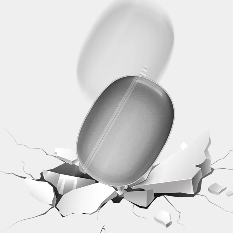 Transparent Protective Case For Lenovo XT88 Wireless Headphone Protector Case Cover Shockproof Shell Housing Anti-dust Sleeve