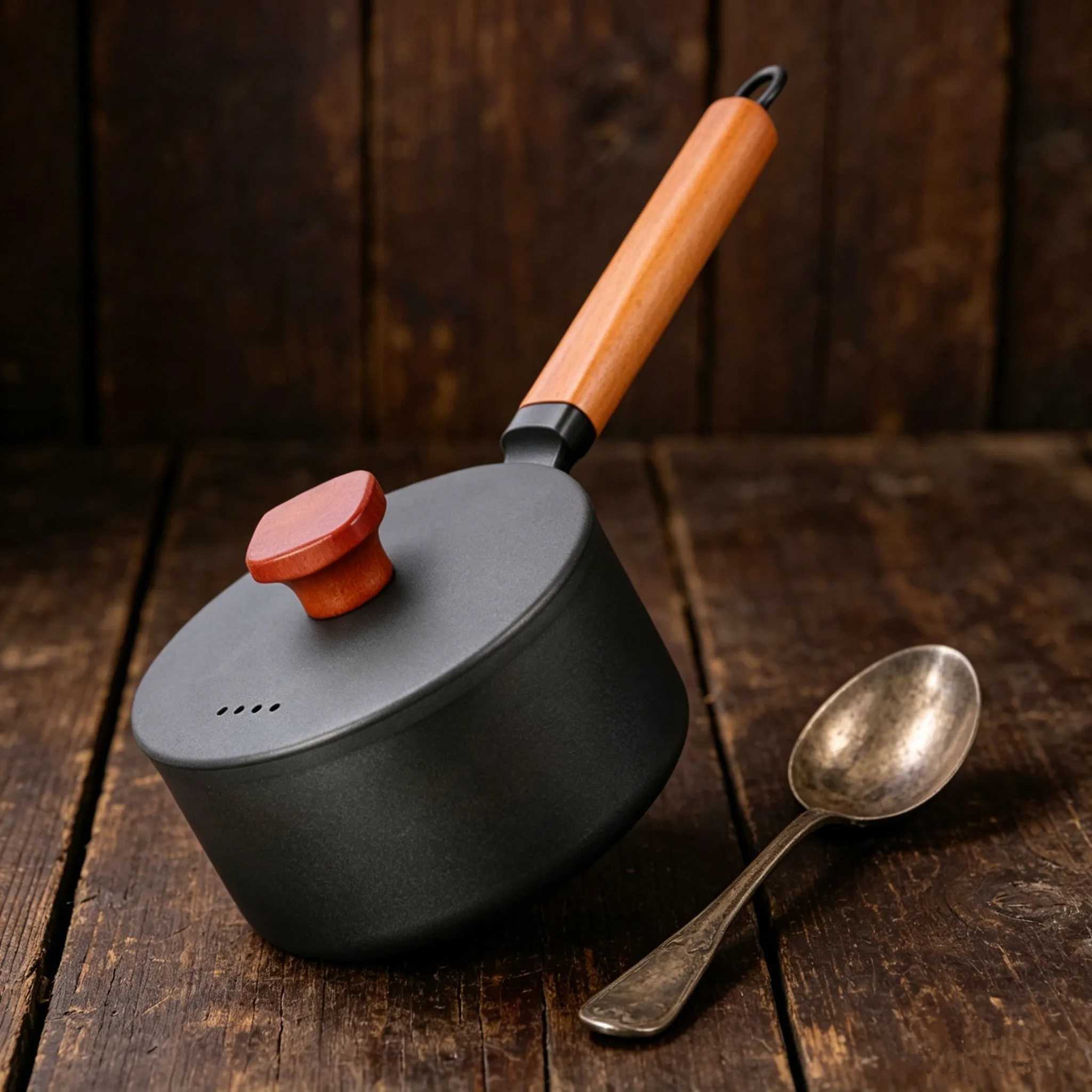 cast-iron-milk-pan-16cm-non-stick-sauce-pot-with-wooden-handle-saucepan-for-make-complementary-food-noodle-soup-kitchen-cookware