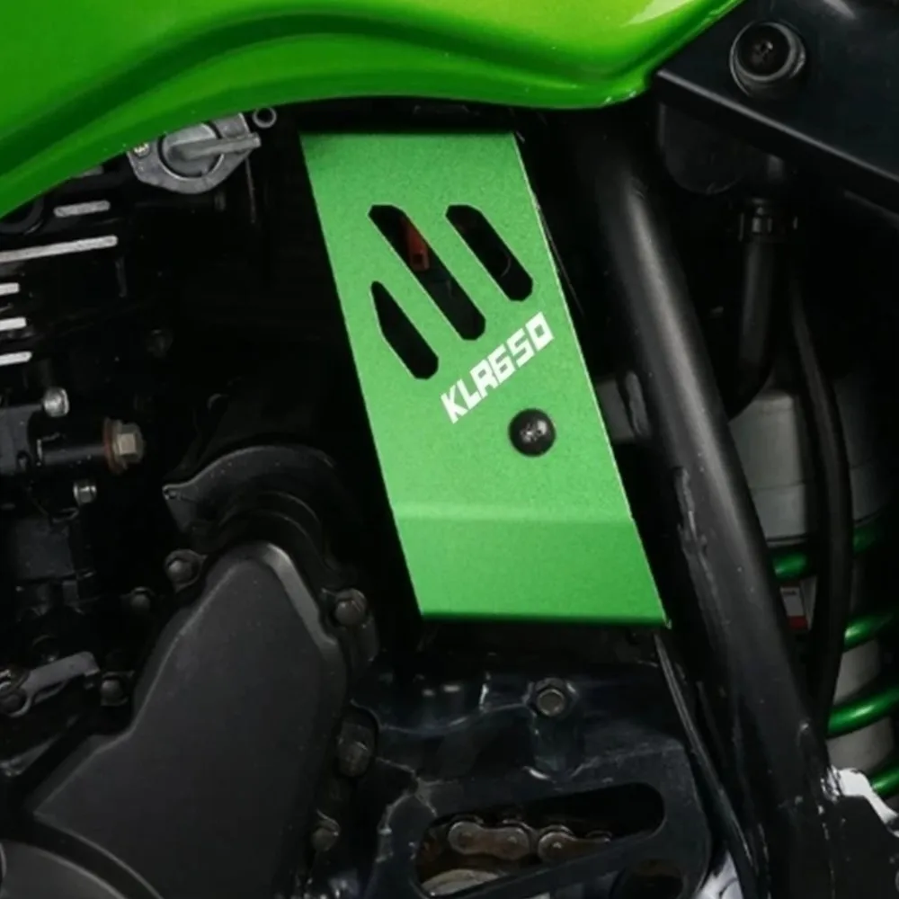 

Motorcycle Frame Guard Protector Cover For Kawasaki KLR650 KLR650-E Fuse Box Guard Protection Frame Hole Cover KLR 650 2008-2018