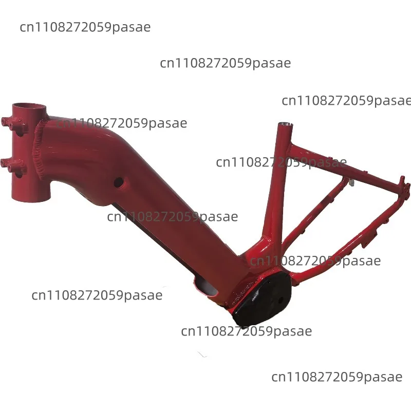 E5pro Mid-drive Motor Frame Components, Aluminum Alloy Frame, Rear-wheel-drive E-bike Frame