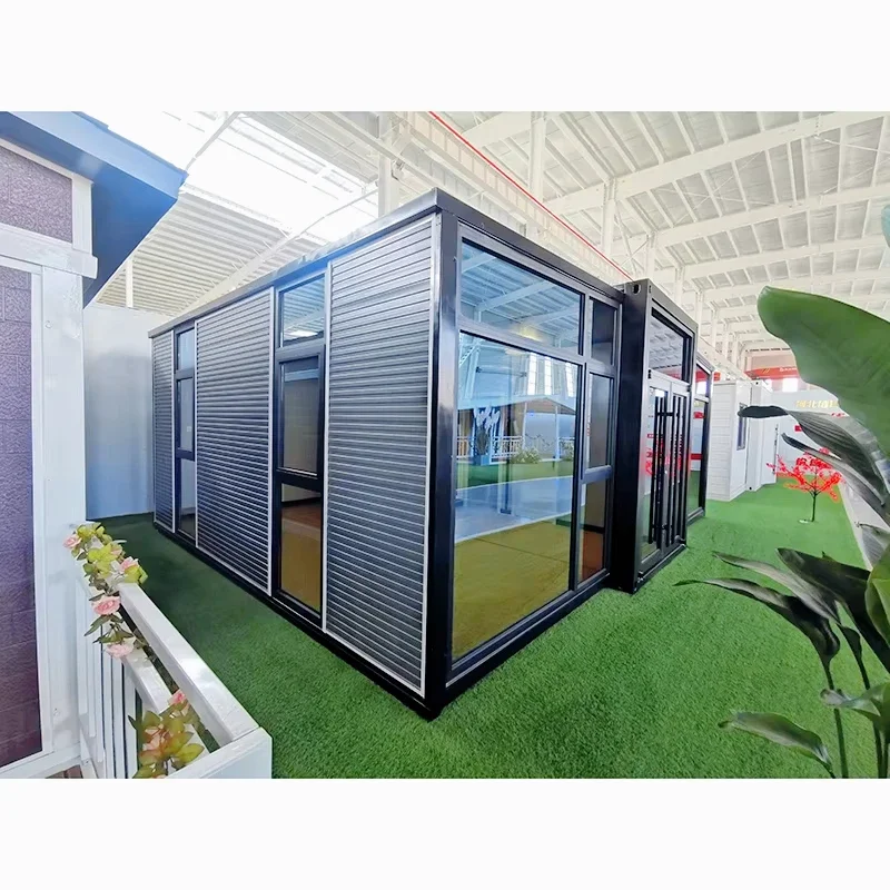 20ft Factory Direct Supply Folding Expandable Container House Prefab Modular Home Luxury Villa Prefabricated Tiny Home