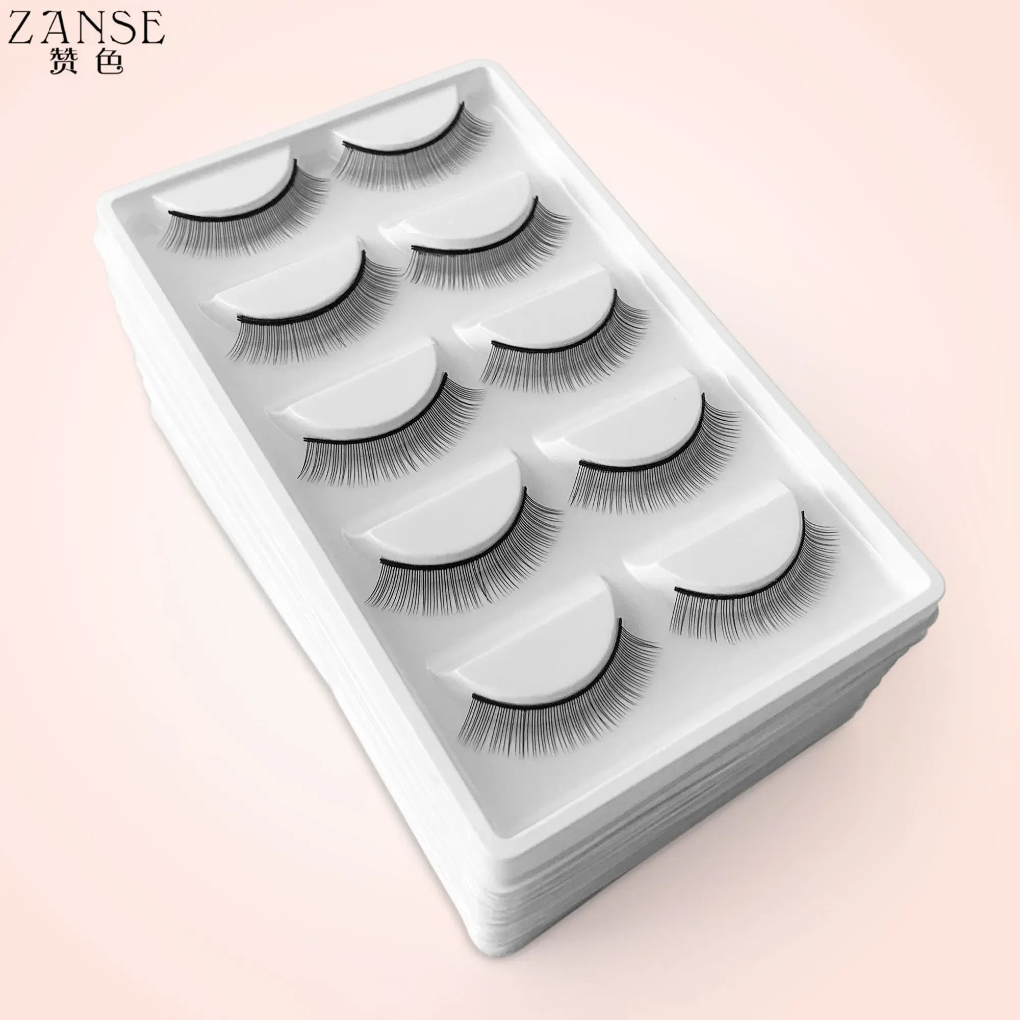 10Boxes Training Lashes Beginner False Eyelashes Practice Lashes Strip Individual Lash  Extension Supplies Makeup Tools