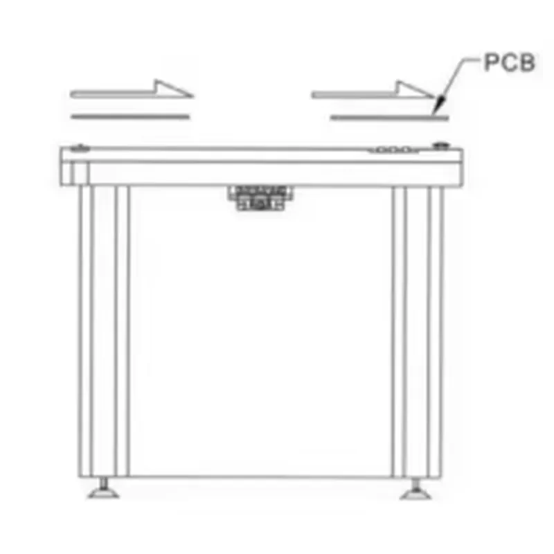 Hot High End PCB Inspection Machine 1M Inspection Conveyor PCB Handling Inspection Conveyor Machine for SMT Products Line PCB