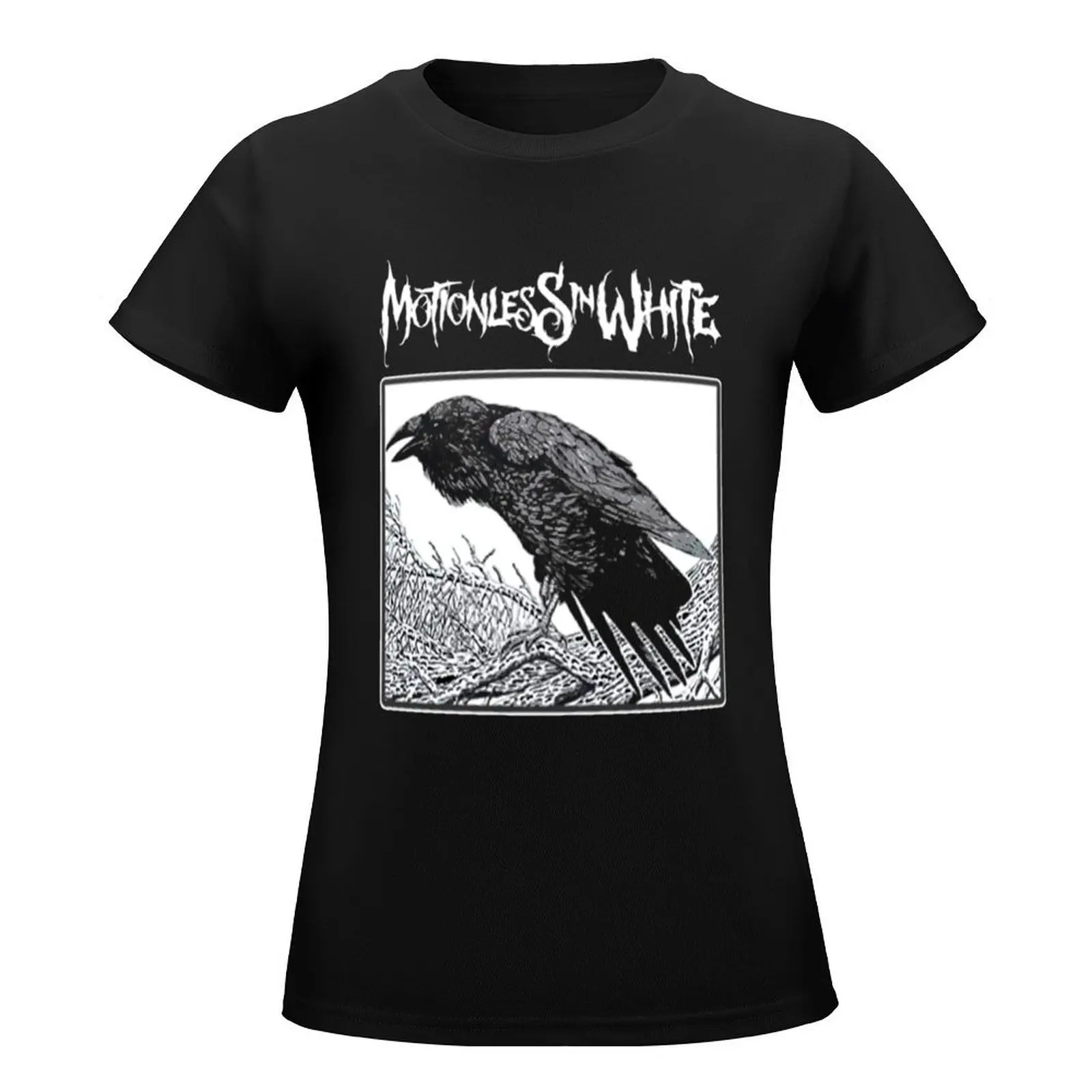 The Creatures Black Motionless T-Shirt female shirts graphic tees spring clothes Women 2024