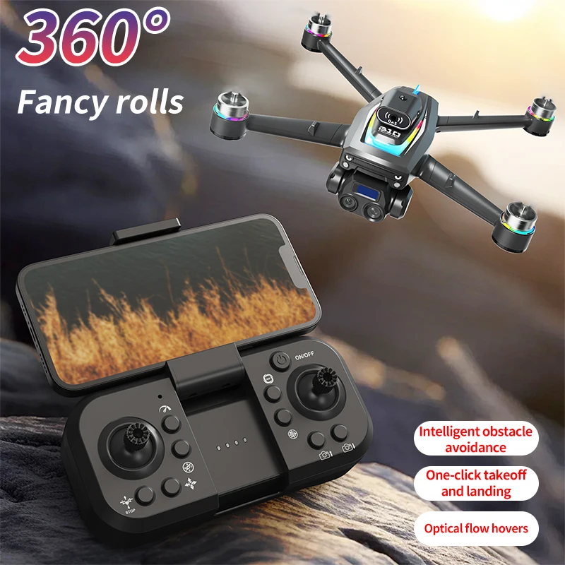 New B10S Drone 8K Professional HD Dual Camera Brushless Obstacle Avoidance Aerial Photography Foldable Quadcopter Toys Gifts - view 6