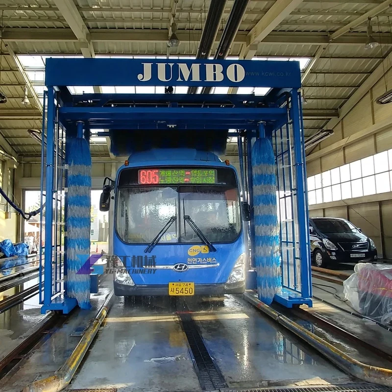 Equipo de limpieza para autobús, máquina de lavado automático con cepillo Vertical de 2 piezas móvil, Proveedor Profesional, novedad de 2022