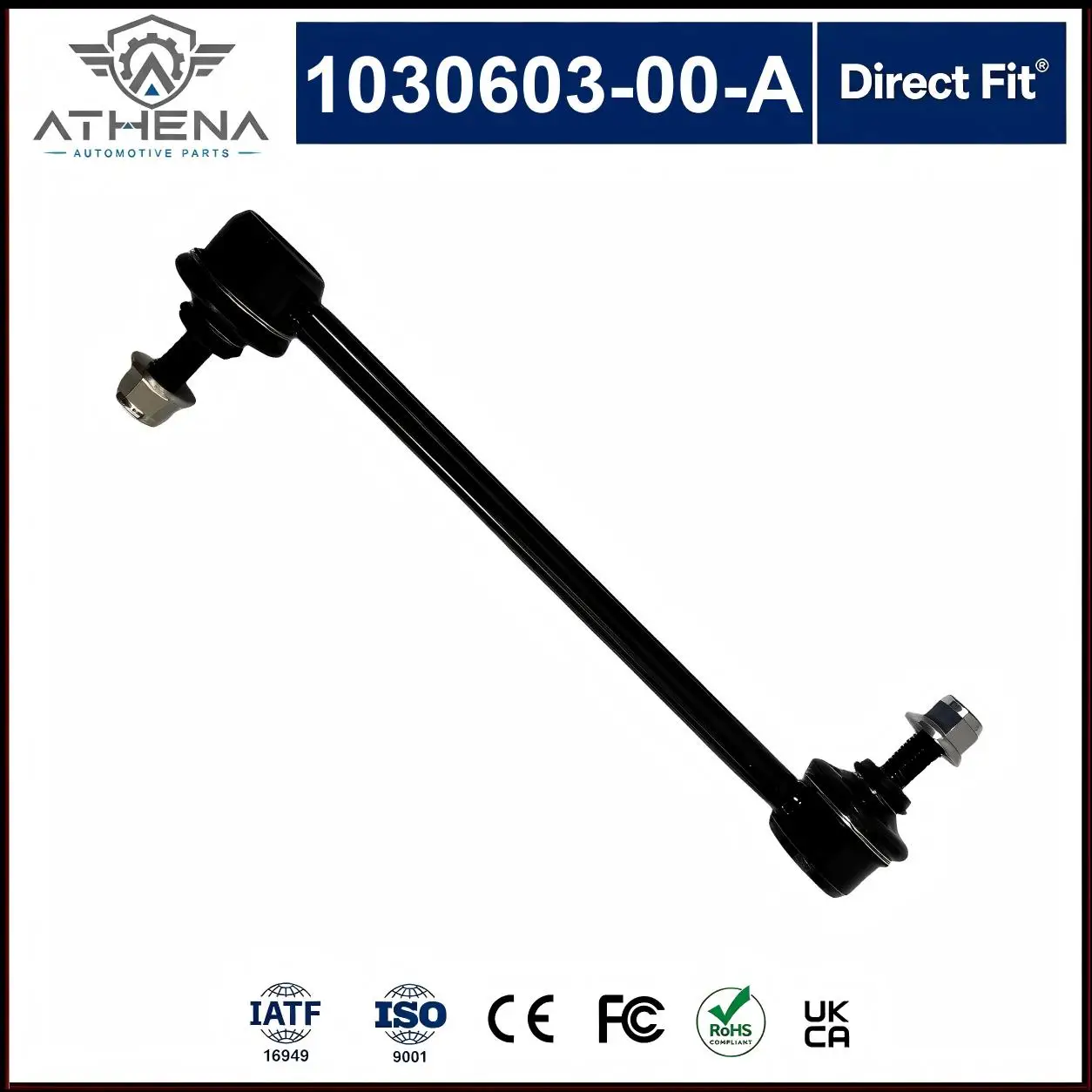 Front Stabilizer Bar Link Suspension Chassis Parts Repair Replacement For Tesla Model S Fix Noise Loose Steering 1030603-00-A