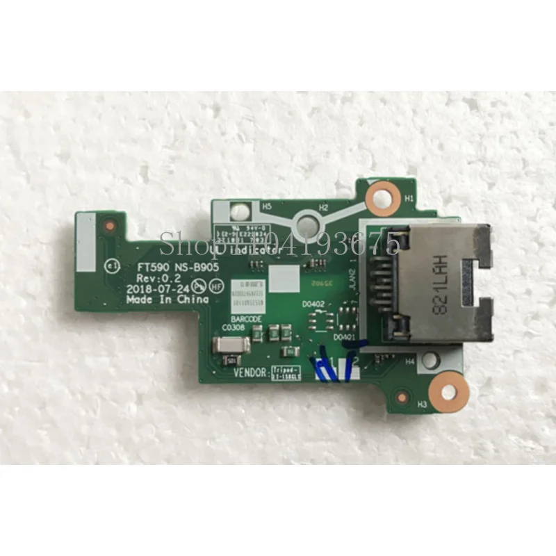 

LAN Ethernet Interface Board Card RJ45 NS-B905 FOR Lenovo Thinkpad T590 ET590