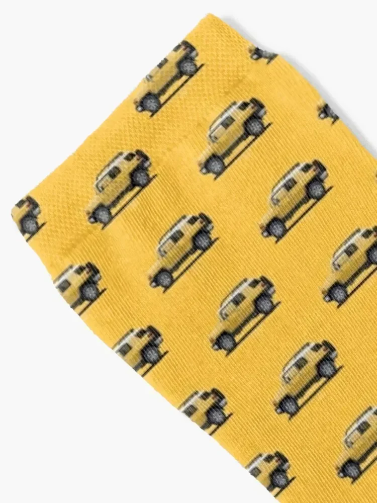 FJ CRUISER Yellow Socks Heating sock valentine gift ideas luxury Male Socks Women's