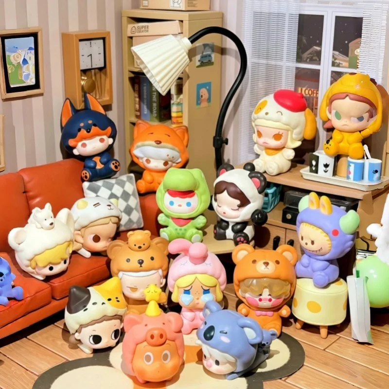 

Оригинальная коллекционная фигурка Popmart: милый автомобиль, мини-украшение для декора, идеально подходит для подарка.