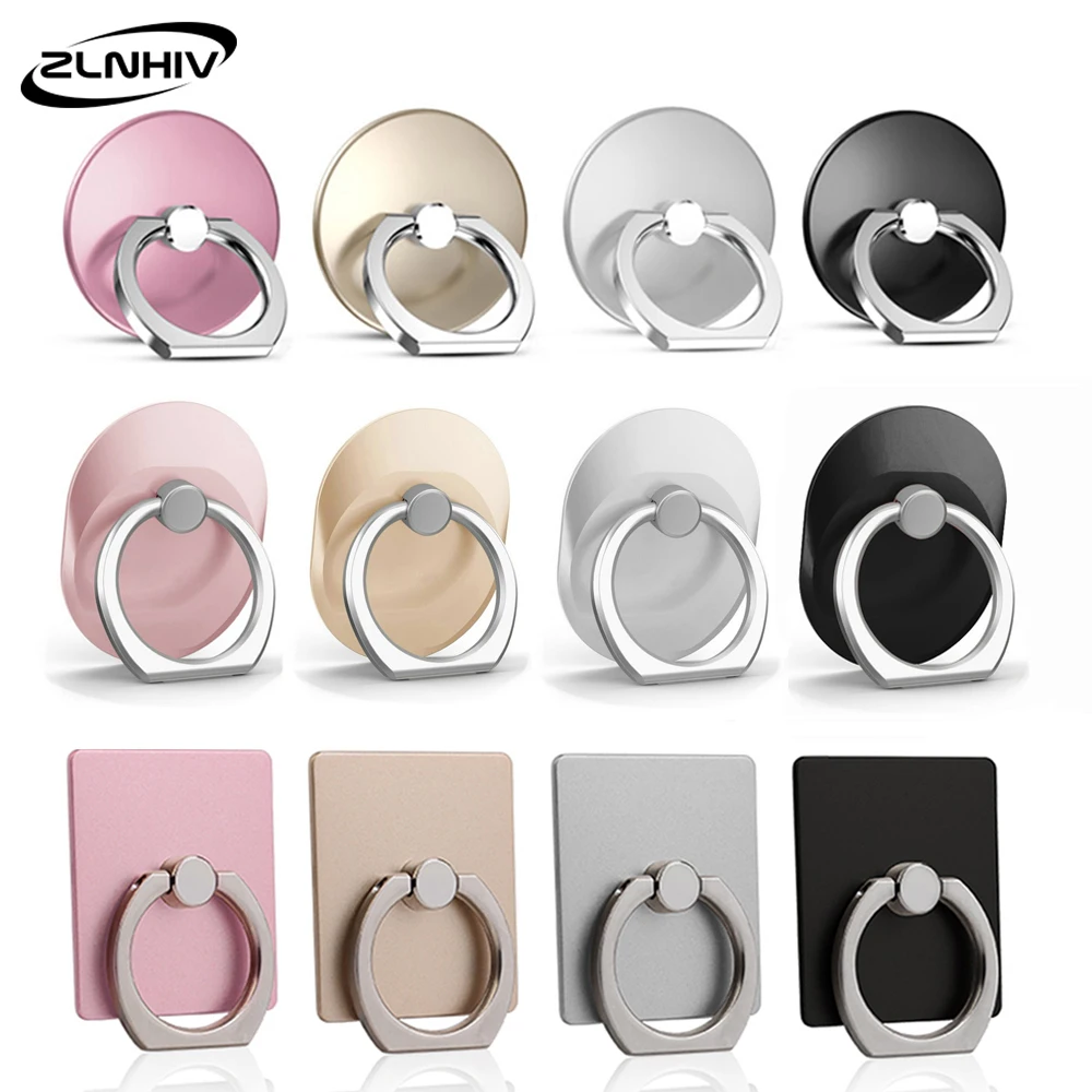 ZLNHIV For Mobile Phone holders Finger Ring holder 360 degree rotation Phone Back Kickstand Suppor Smartphone Replicate Suction