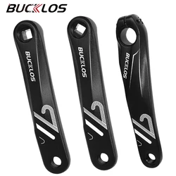 BUCKLOS Bicycle Crank Arm Square Spline Hole Cranks Aluminum Alloy E-Bike Crank 152/170/175mm Dynamic Bicycles Crankset