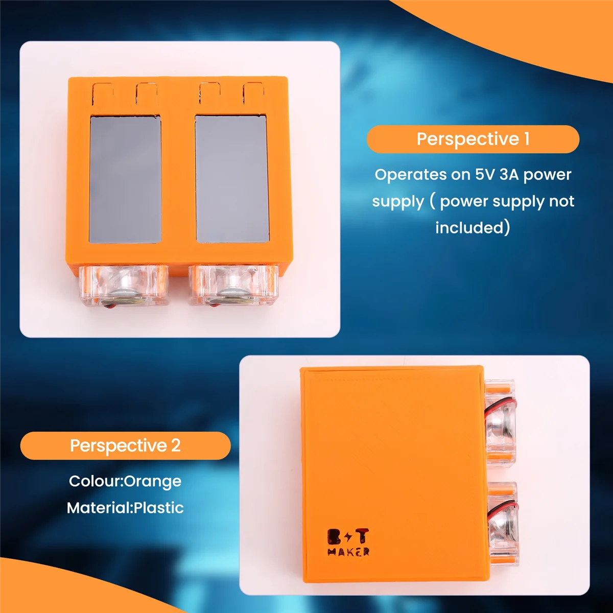 NerdMiner V2 마이너 78KH/Sx2 듀얼 스크린 BTC 솔로 복권 마이너, 비트코인 너드 마이너 복권 마이너, 발광 선풍기, D