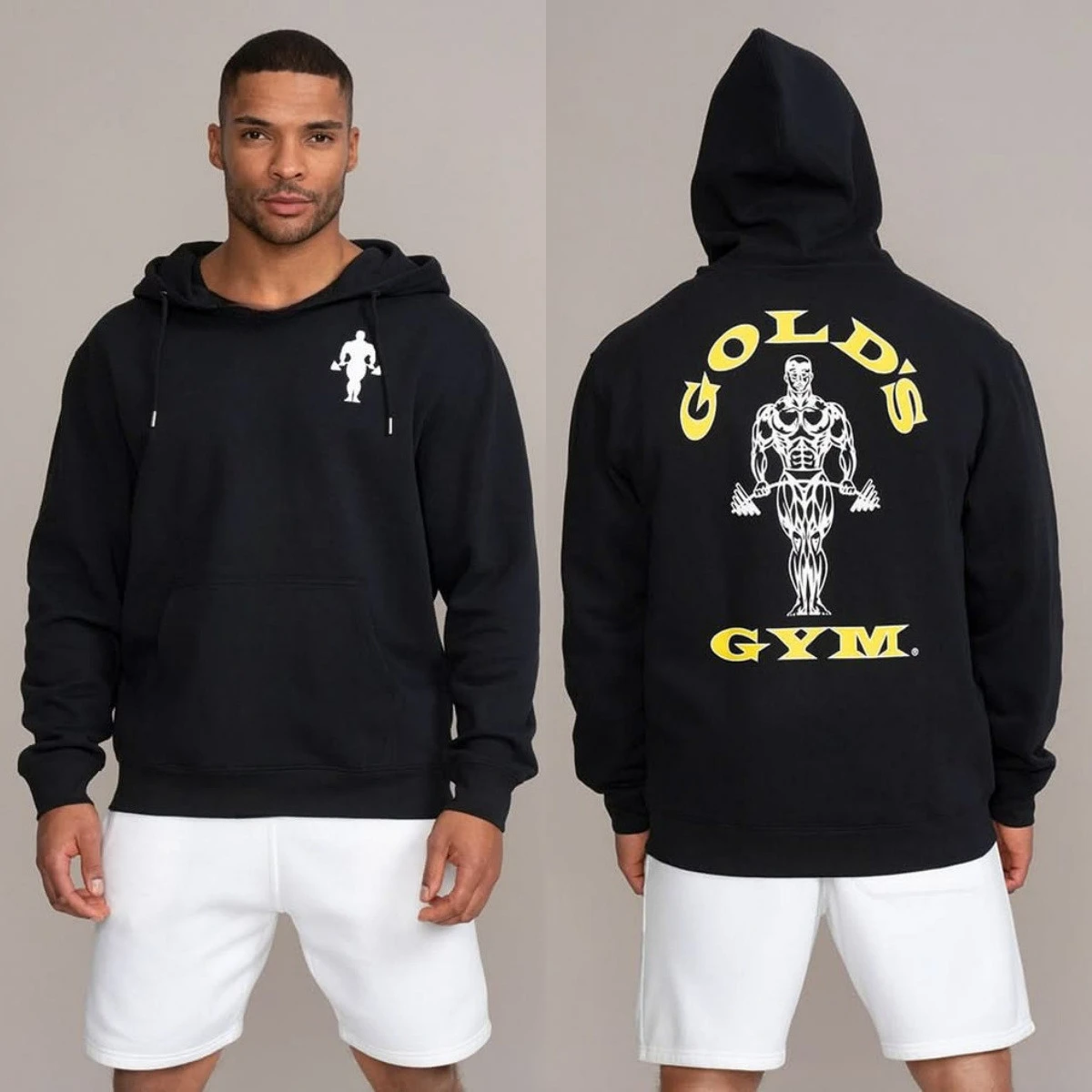 2026 Gold's Gym - Athletic Heavyweight Hoodie Graphic Printing High-end Luxury Unisex Style Both of Men and Women