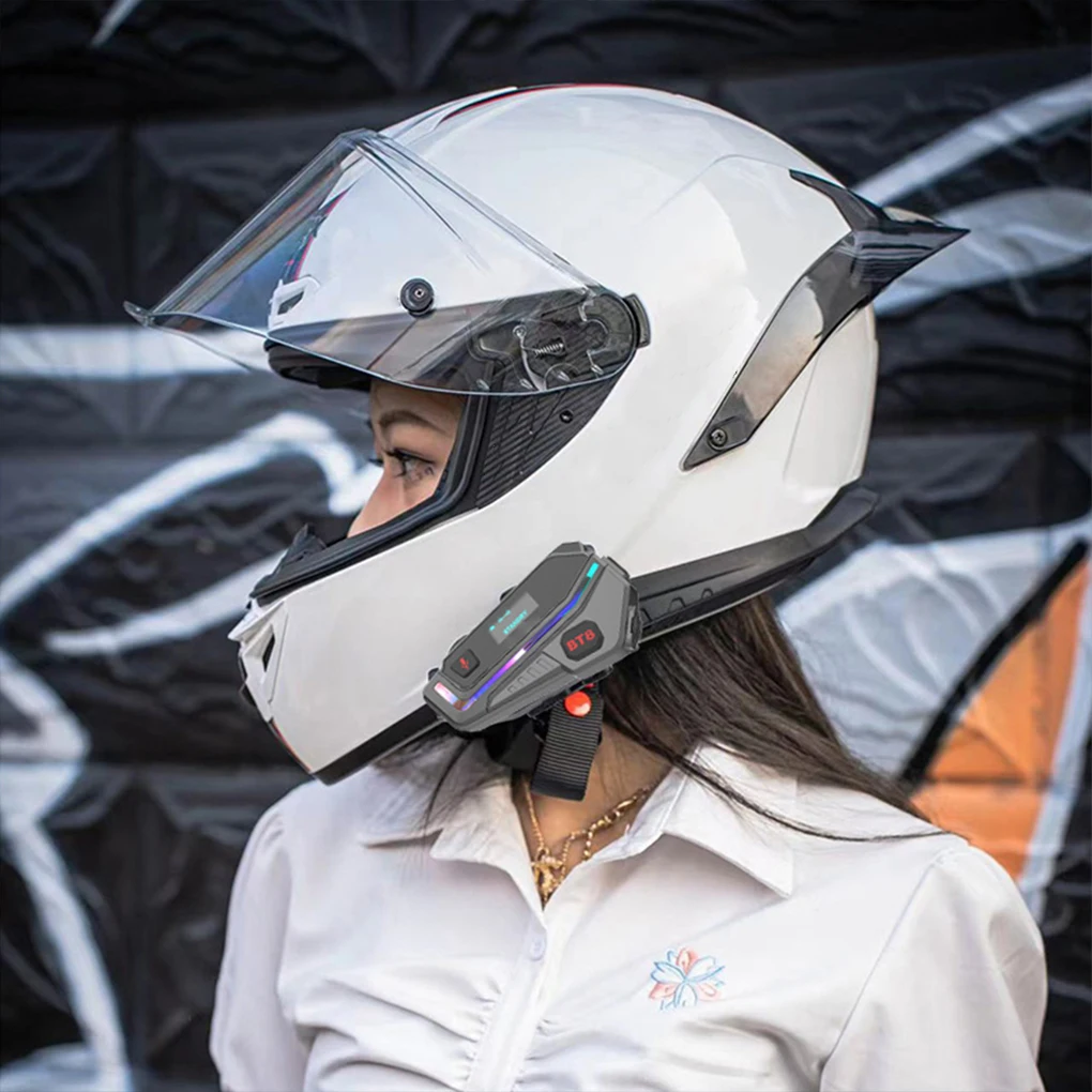 Motorcycle Helmet Headset Motorcycle Intercom Bluetooth Motorcycle Intercom Bluetooth Motorcycle