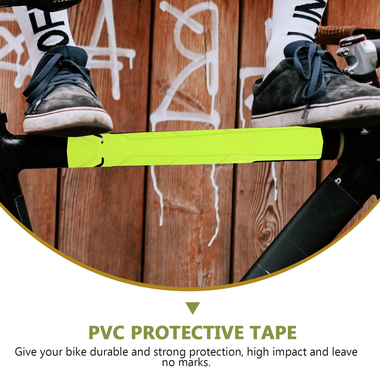 

Pvc Protection Tape Scratch Proof Durable Waterproof Frame Protector Sticker For Mountain Bike Cycling Outdoor Bicycles Frame
