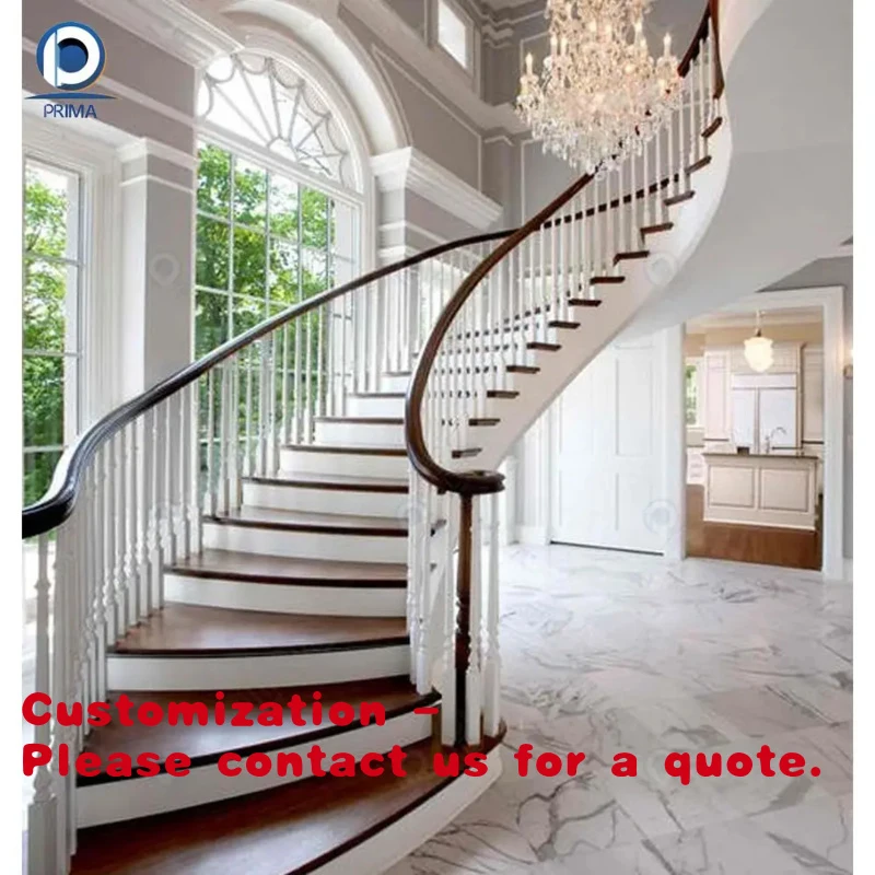 custom.Prima Custom Modern Design Solid Wood Stair Floating Staircase With Glass