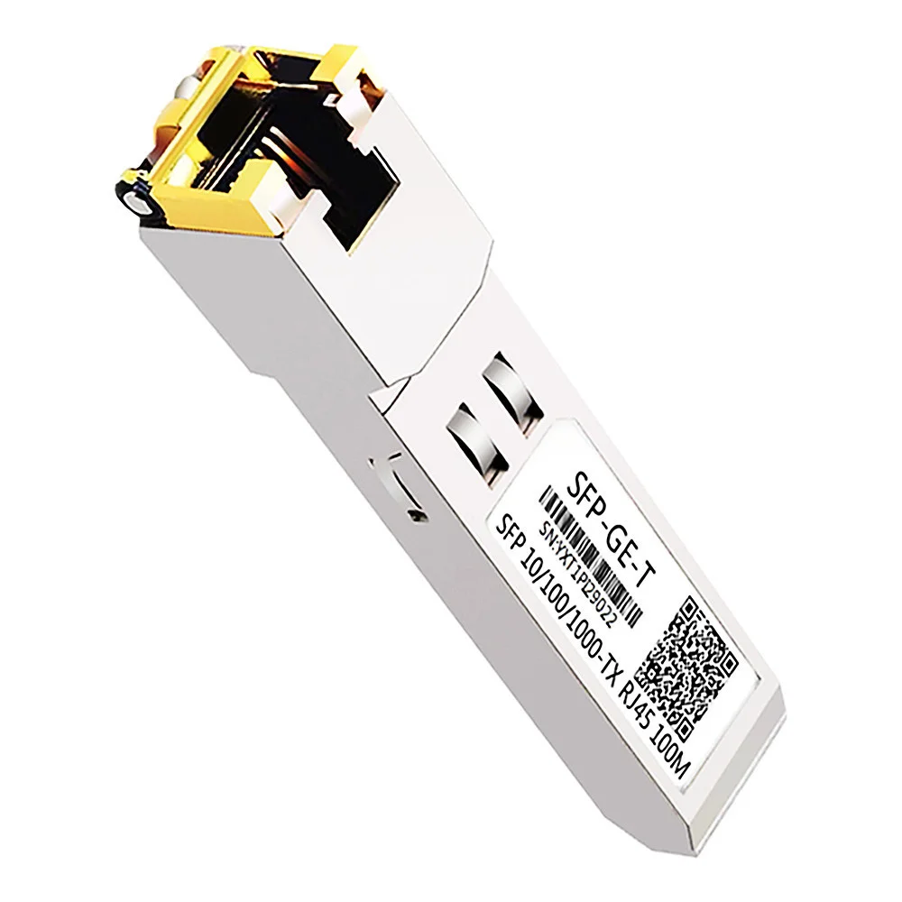 SFP-10G-T 10 Gigabit Electrical Interface RJ45 Optical Power Transfer Module SFP-GE-T 1000M Adaptive Fully Compatible Module