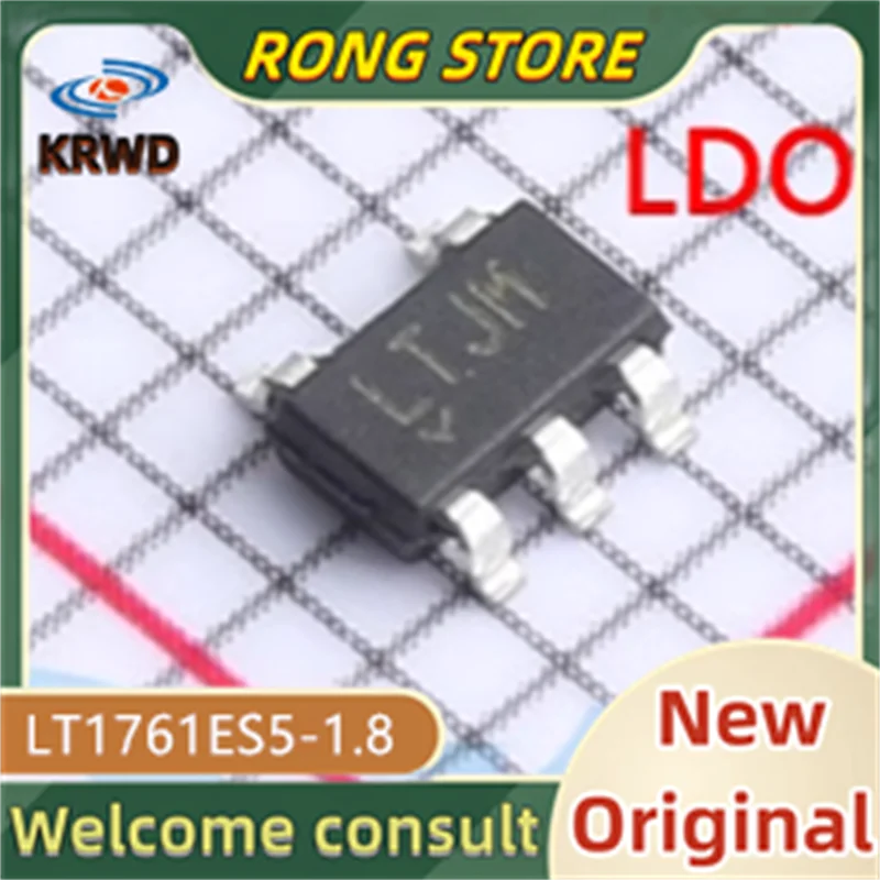5PCS LTJM  New and Original Chip IC  LT1761ES5-1.8#TRMPBF LT1761ES5-1.8#TR LT1761ES5-1.8# LT1761ES5-1.8 LT1761ES5 LT1761ES LT17