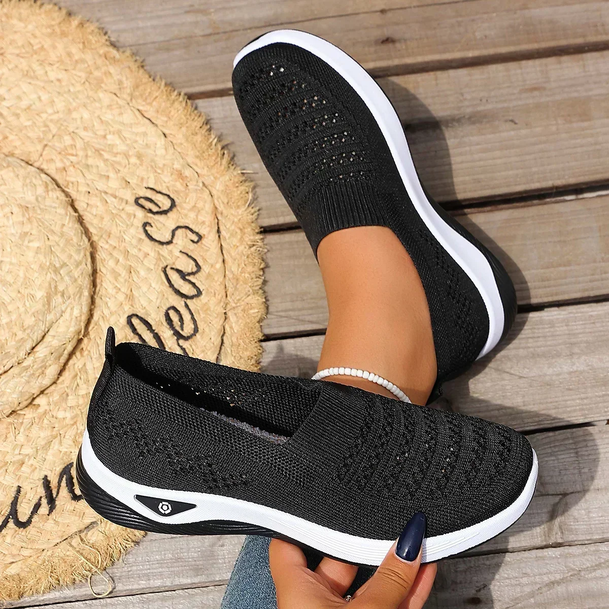 Atmungsaktive Freizeitschuhe Rutschfeste Outdoor-Sneaker für Tägliches Pendeln – Detail 5