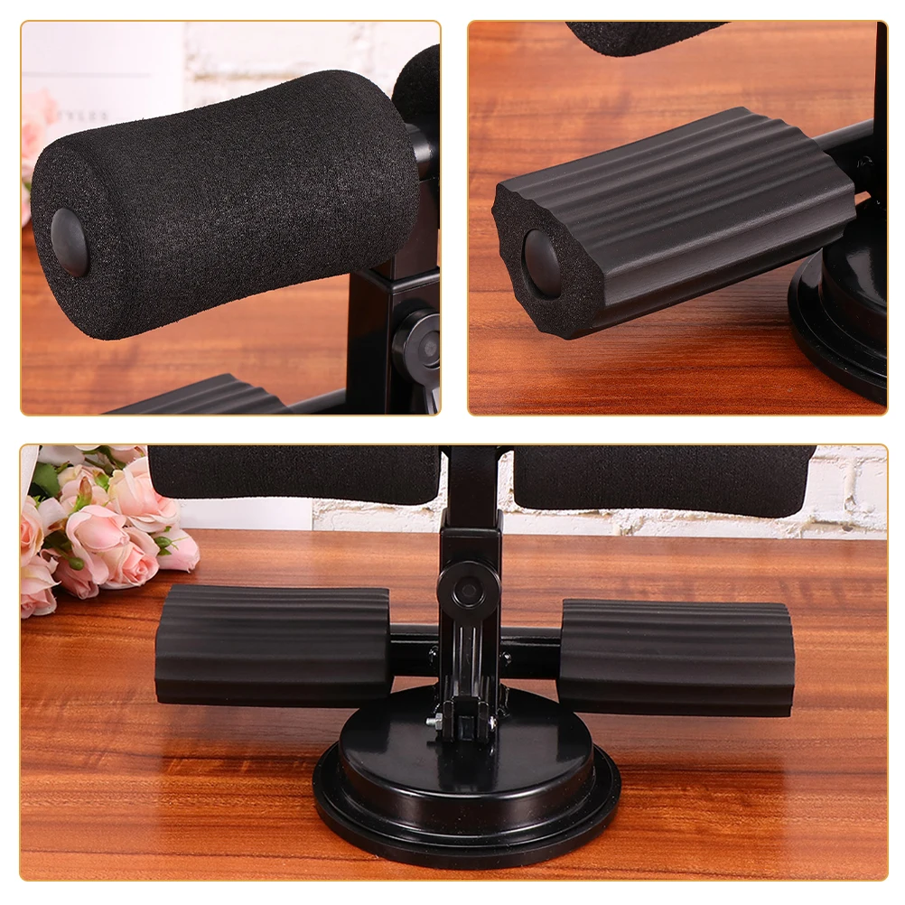 

Ergonomics Sit-Up Bar Ab Training Device Adjustable Resistance for Core Muscle Toning and Strengthening Sit Up Bar Foot Holder
