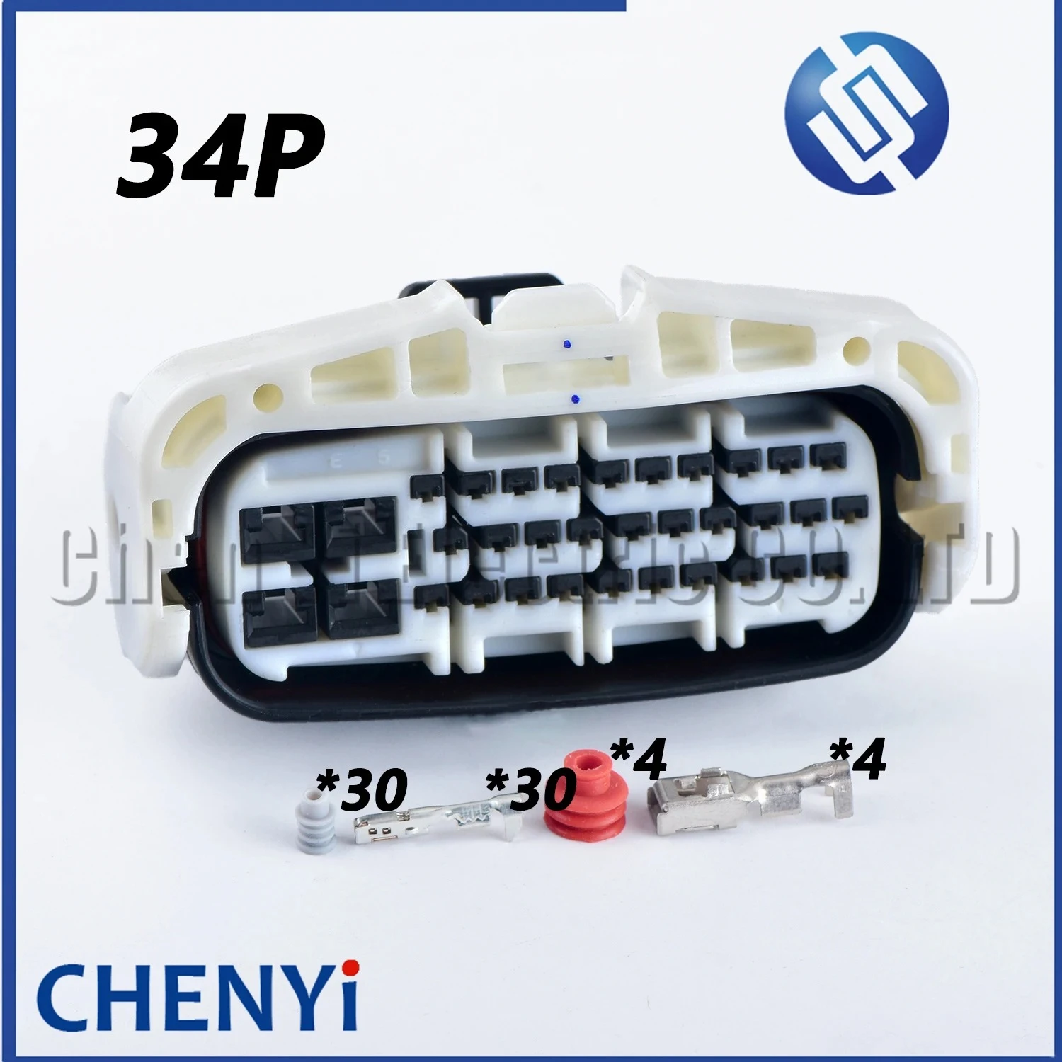 34 Pin/way Automobile waterproof Connector Engine ABS Pump ECU Plug with Pins For Toyota Camry 2.4 Corolla Lexus 90980-12020