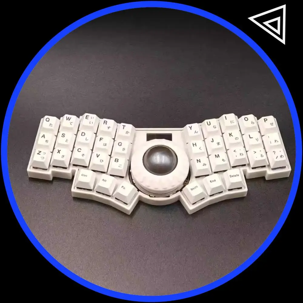 C35 Ball Keyboard Trackball Wired Keyboard Kit With Oled Rp2040 Supports Vial Mechanical Keyboad Rgb Matrix Lighting 10 Layers