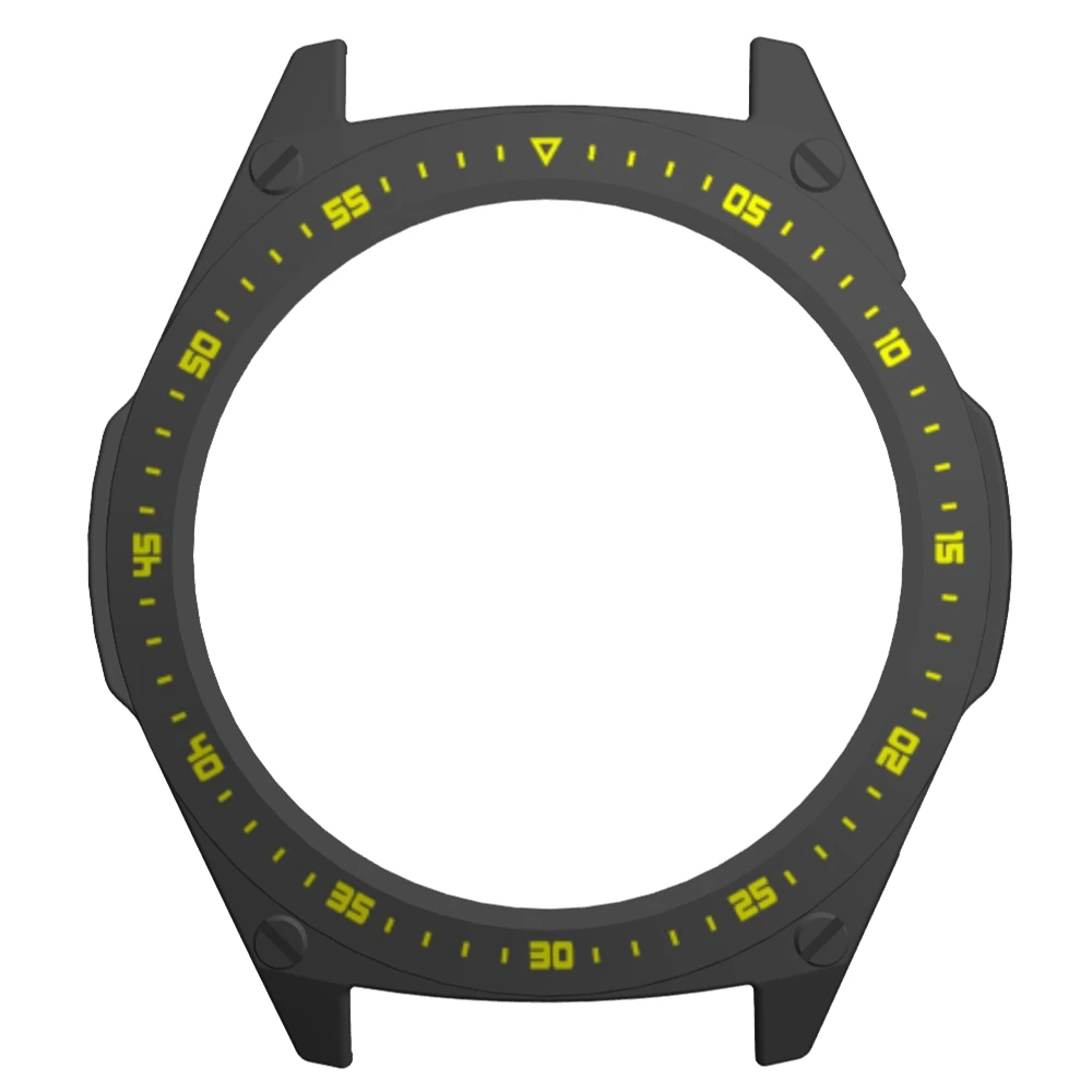 حافظة واقية جوفاء لساعة هواوي ، غطاء جهاز كمبيوتر دائم ، حافظة فائقة الخفة مع إطار لون مقياس ، GT3 46 مللي متر