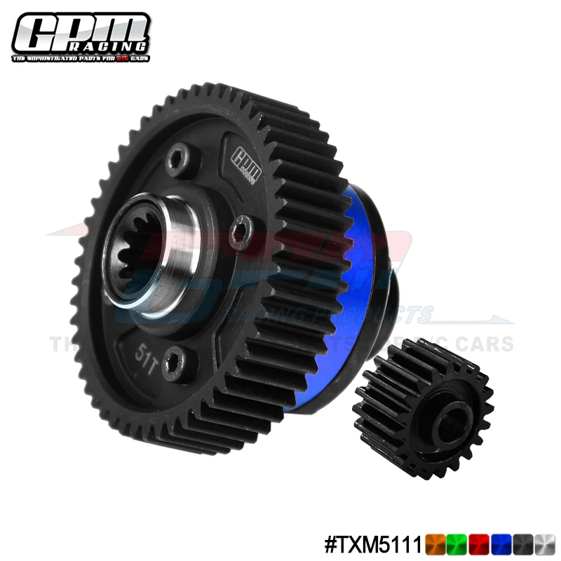 

GPM Carbon Steel +7075 Alloy Center Complete Differential For TRAXXAS X-Maxx XRT