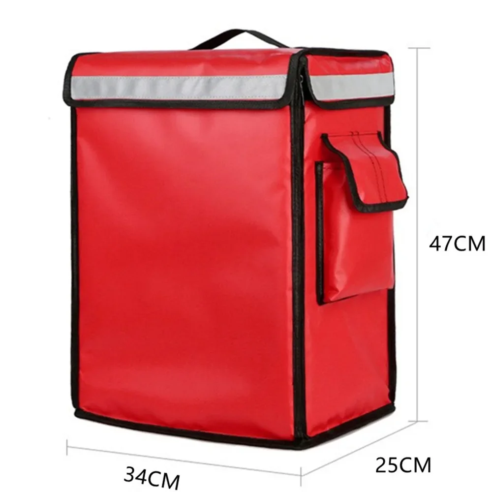 42L Takeaway Box Meal Delivery Insulated Bag Separate Backpack Insulation Refrigerator Fresh Handbag Waterproof Tinfoil Suitcase