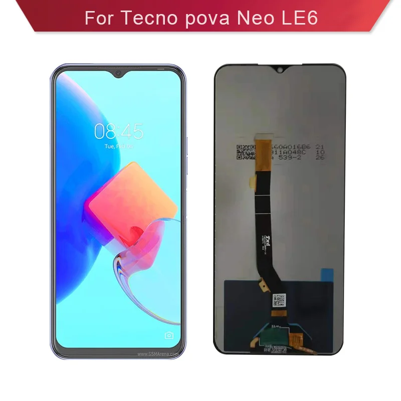 

For Tecno Pova neo LCD Display LE6 Touch Screen And LCD Digitizer Assembly Replacement Repair Parts