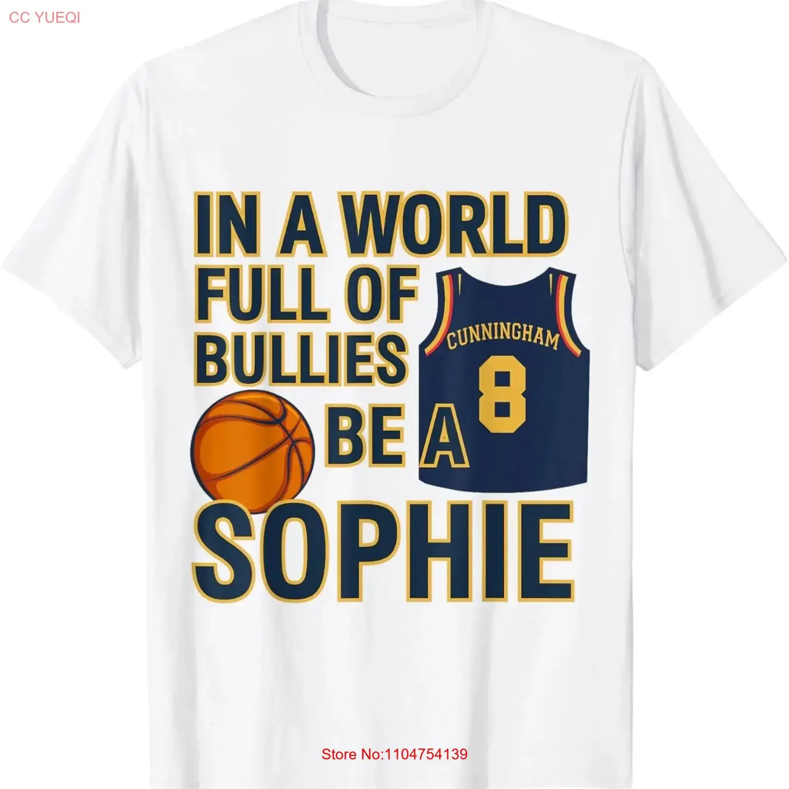 In a World Full of Bullies be Sophie indianaa Feverr T Shirt vintage Washed Breathable Comfortable Stretched Versatile Unisex