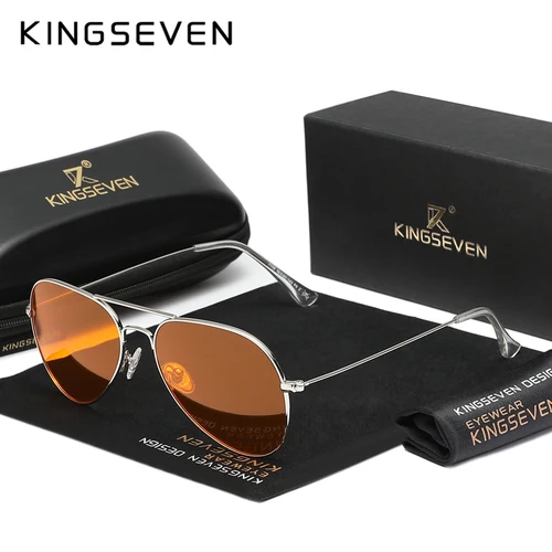 KINGSEVEN nuevo 2025 hombres mujeres gafas de ordenador de rayos azules montura de piloto gafas de bloqueo azul