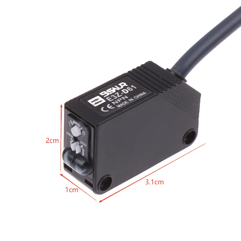 عكس الاستشعار كشف المسافة 2 متر E3Z-D61/D81/D62 ردود الفعل عاكس التبديل البصرية منتشر مفتاح مستشعر