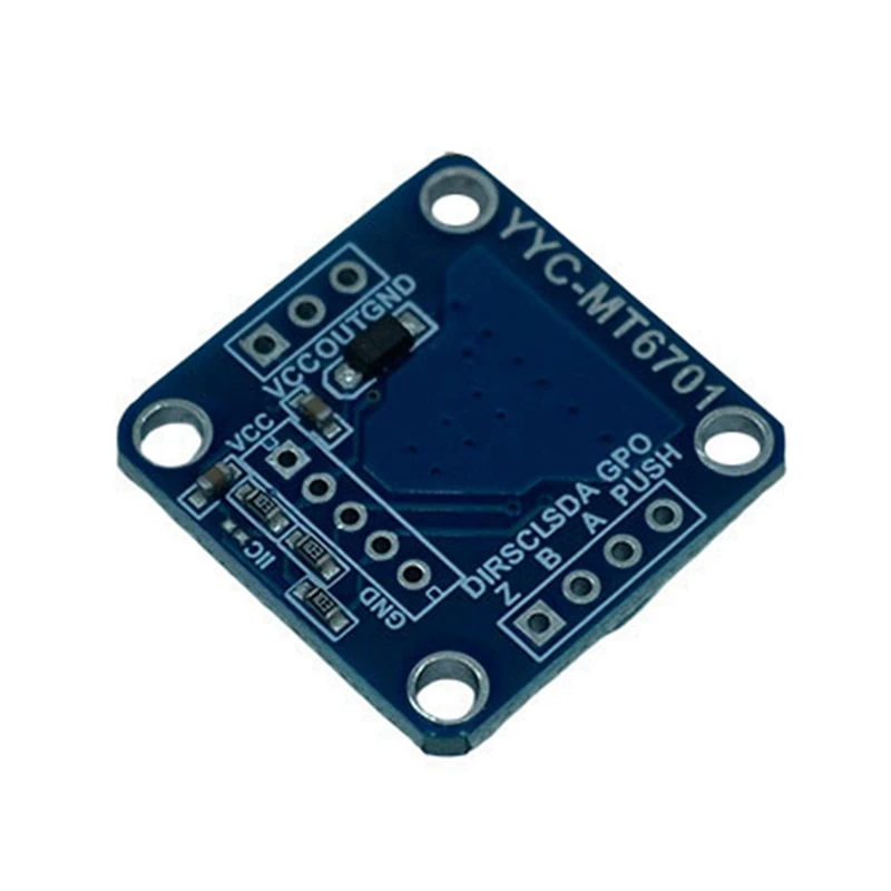 【CALIENTE】 Codificador magnético 3X MT6701 Módulo de sensor de medición de ángulo de inducción magnética 14 bits de alta precisión puede reemplazar AS5600